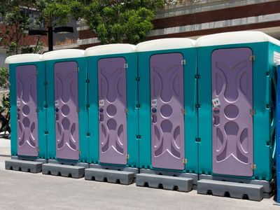 Professional construction toilets porta rental services in Arlington